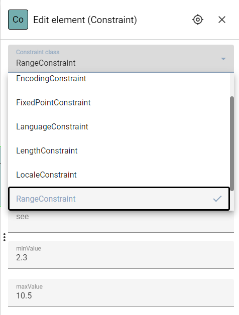 change constraint type